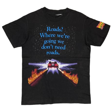 BACK TO THE FUTURE Roads? Where we're going we don't need roads. FITS SMALL 7673