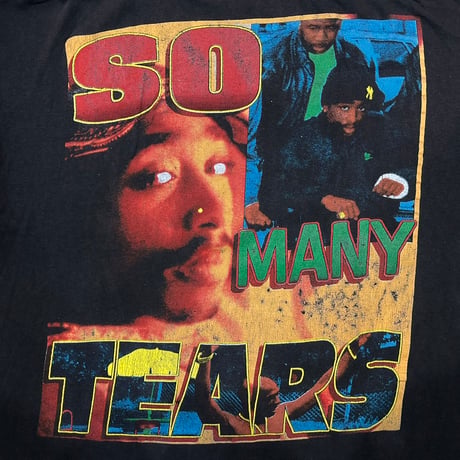 2PAC SO MANY TEARS RAP DESIGN FITS XL 1679
