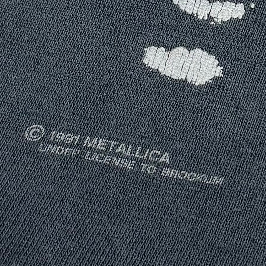 METALLICA 4 FACE 1991-1992 METALLICA TAG LARGE