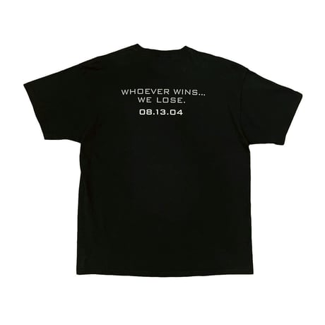 ALIEN VS. PREDATOR WHOEVER WINS... WE LOSE. TEE XL 41335