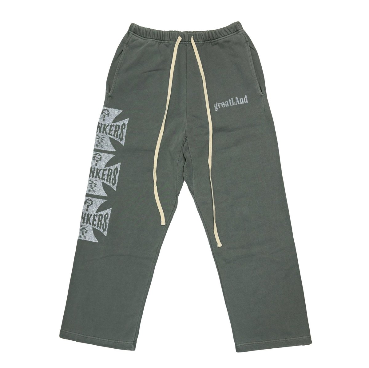 新作greatLAnd ORIGINAL CLUNKERS SWEAT PANT greatLAnd ORIGINAL CLUNKERS SWEAT PANT GREEN |