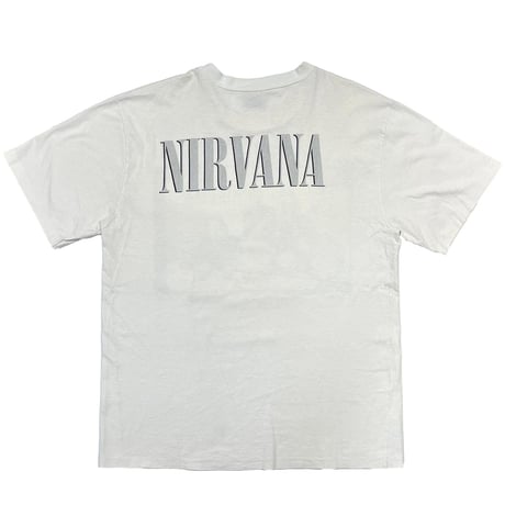 NIRVANA 1996 MEMBER PORTRAIT WHITE TOP HEAVY LARGE 3132