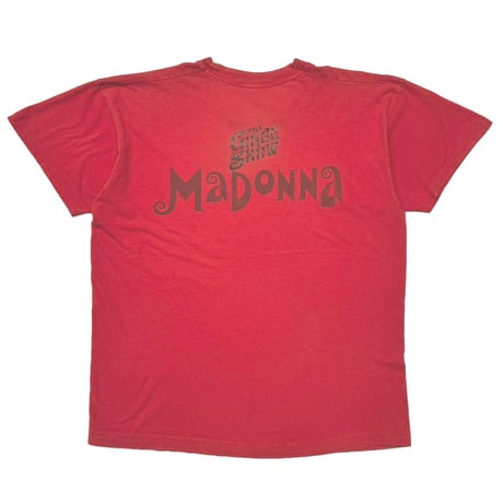 MADONNA THE GIRLIE SHOW RED FITS XL 8998