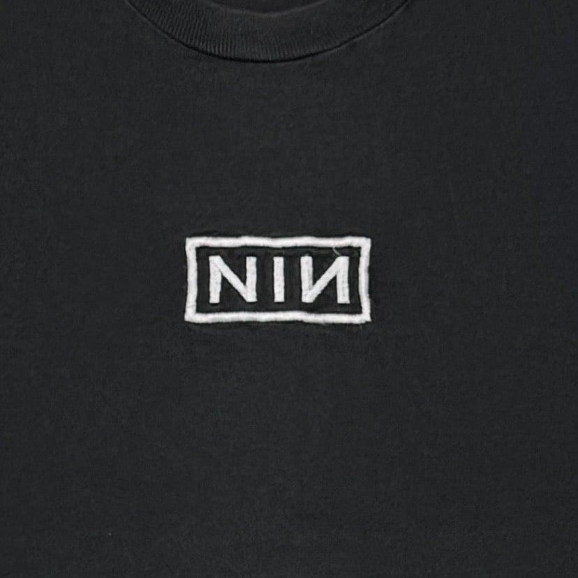 NINE INCH NAILS EMBROIDERY BOX LOGO FRUIT OF TH