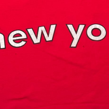 OLD&VINTAGE nervous 1994 NEW YORK LS RED ANVIL XXL 7700
