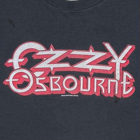 OZZY OSBOURNE 2000 RED TEXT HANES XXL 6645
