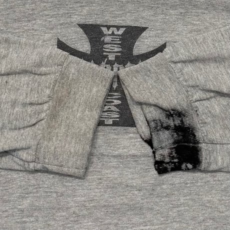 WEST COAST CHOPPERS IRON CROSS LONG BEACH CA LS ASH GREY FITS LARGE 8648
