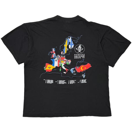 METALLICA NOWHERE ELSE TO ROAM EUROPE '93 BIG SKULL EURO FITS XL 0464