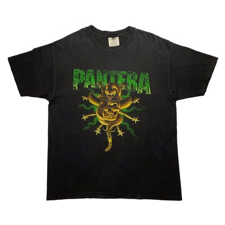 PANTERA SNAKE SKULL TEE WINTERLAND LARGE 9675