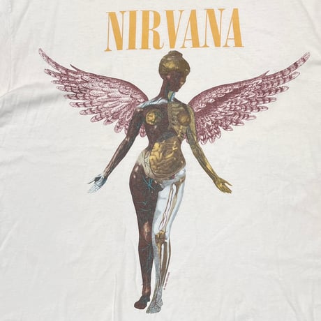 NIRVANA IN UTERO WHITE DELTA XL 3956