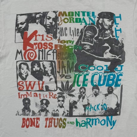 SUMMER JAM THE BEAT 92.3 WHITE FRUIT OF THE LOOM XL 6447
