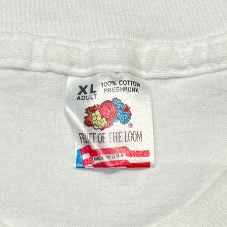 LAST ACTION HERO 1993 MOVIE PROMO BIG MISTAKE WHITE FRUIT OF THE LOOM XL 8903