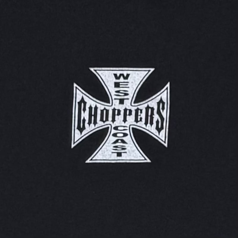WEST COAST CHOPPERS NARROW IRON CROSS BLACK FIT