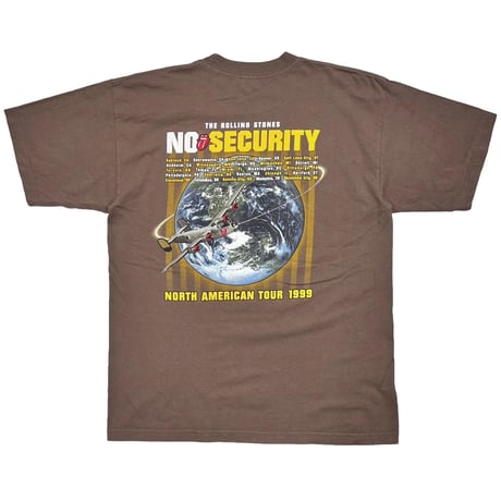THE ROLLING STONES NO SECURITY PADLOCK TONGUE BROWN MURINA XL 3935