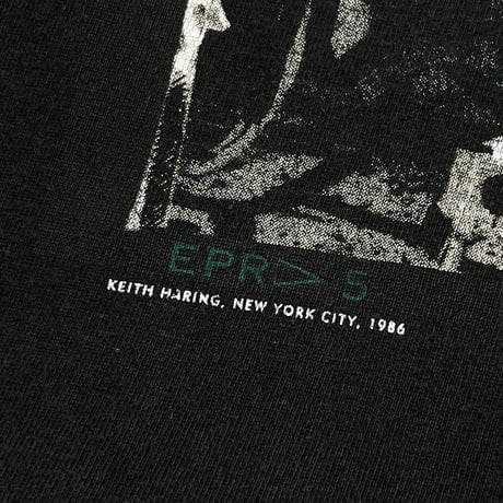 KEITH HARING 1992 ANNIE LEIBOVITZ FRUIT OF THE LOOM XL 0155