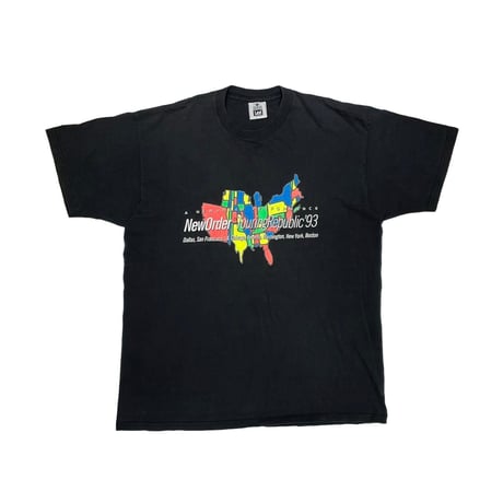 NEWORDER TOURING REPUBLIC '93 TEE BLACK LEE XL 6614