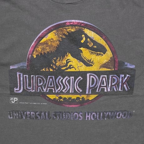 JURASSIC PARK 1996 UNIVERSAL STUDIOS HOOLYWOOD CHARCOAL FITS XL 5368