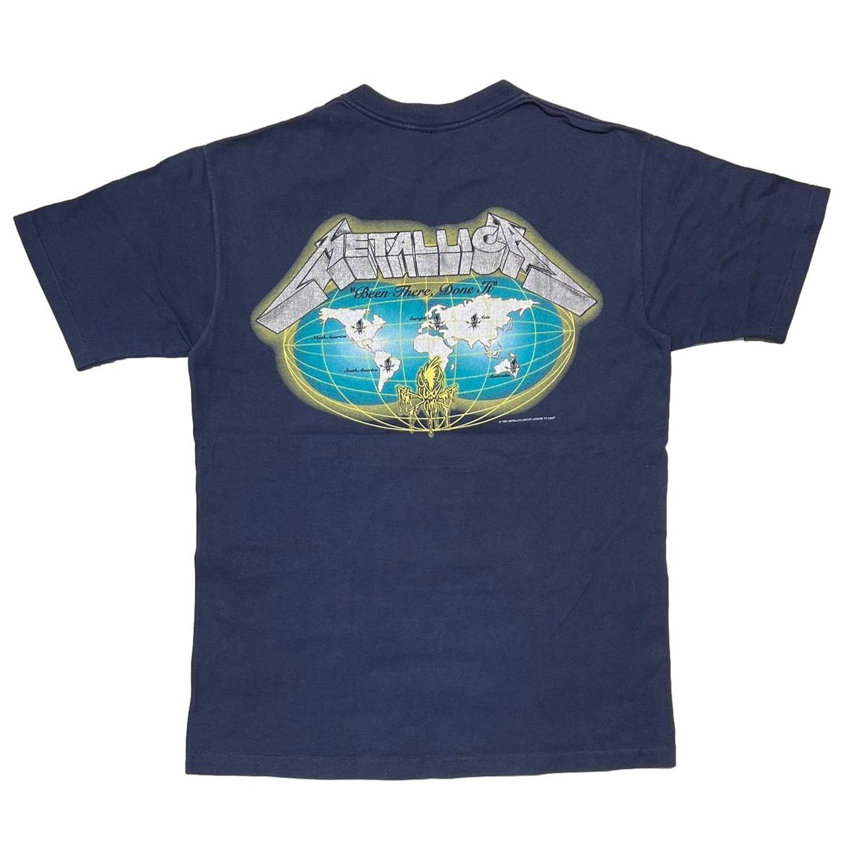 METALLICA METALLIFUCKINCA NAVY GIANT BY TEEJAYS