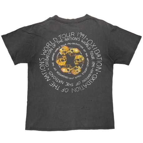 MEGADETH 1991 OXIDATION OF THE NATIONS WORLD TOUR BROCKUM LARGE 2963