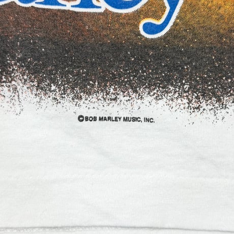 BOB MARLEY Amharic A.R LS WHITE anvil LARGE 5784