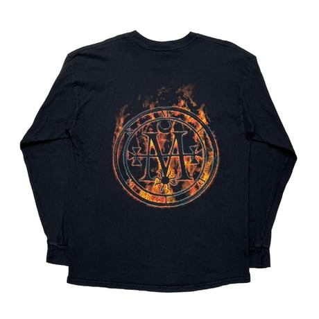 CRADLE OF FILTH FRONT LOGO SLEEVE MEMBER PRINT LS M&O XL 4161