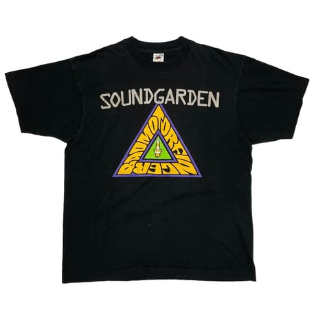 SOUNDGARDEN BAD MOTOR FINGER GODZILLA MIDDLE FINGER FRUIT OF THE LOOM XL 8529