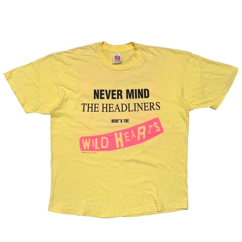 WILD HEARTS NEVER MIND THE HEADLINERS YELLOW HA