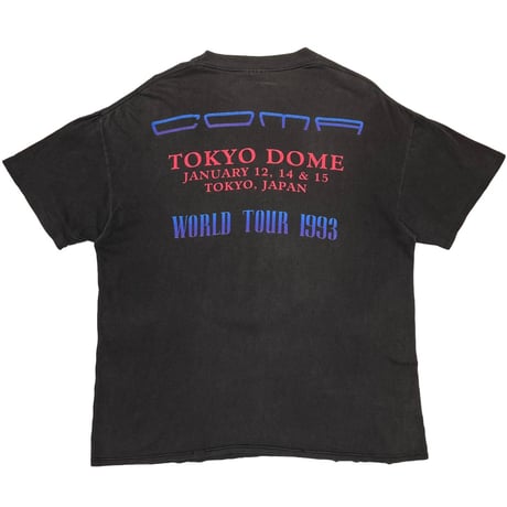GUNS N' ROSES COMA WORLD TOUR 1993 BROCKUM XL 1653