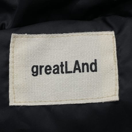 greatLAnd ORIGINAL GREATMAN DOWN JACKET XL G