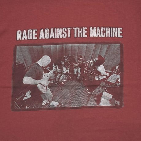 RAGE AGAINST THE MACHINE 1997 NORTH AMERICAN TOUR BURGUNDY GIANT LARGE 9360