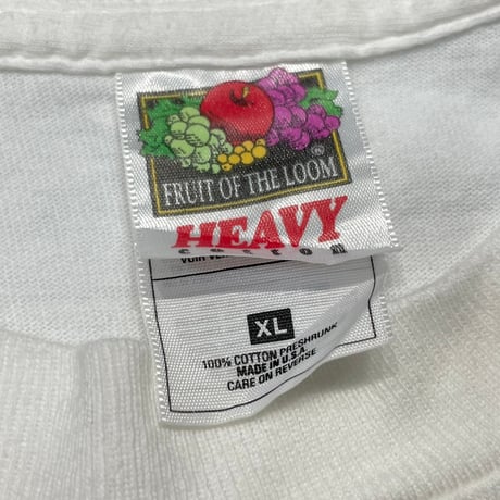 Budweiser 1995 STPAT'S PARTY LS WHITE FRUIT OF THE LOOM XL 4227