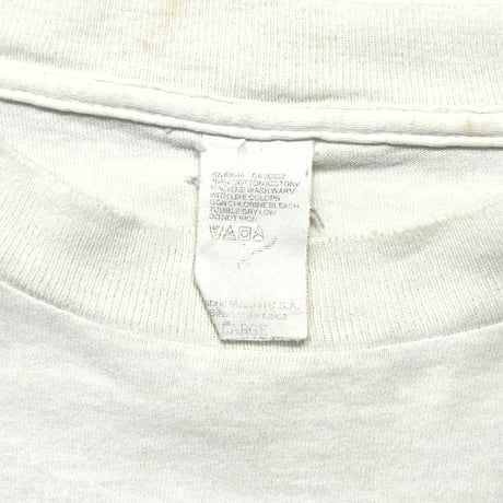 RED HOT CHILI PEPPERS ONE HOT MINUTE WORLD TOUR 1996 WHITE LARGE 8043
