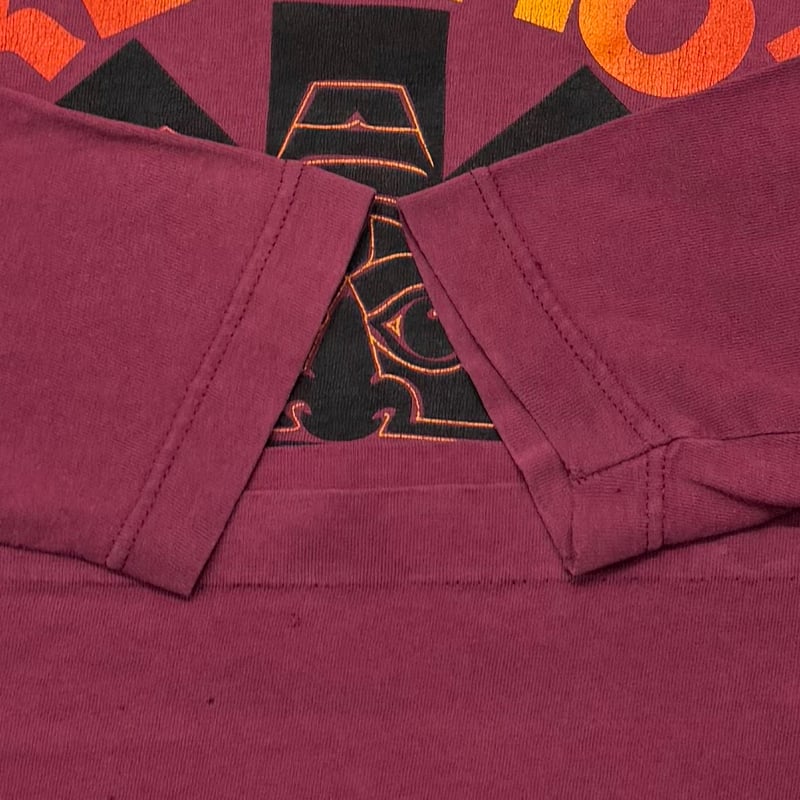 RED HOT CHILI PEPPERS AZTEK LS WINE RED FITS X