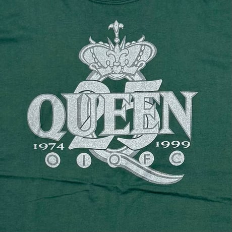 QUEEN 1999 FAN CLUB SILVER JUBILEE PARTY GREEN EURO LARGE 3856