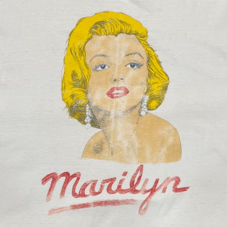 MARILYN MONROE FACE SKETCH ONEITA XL 0327