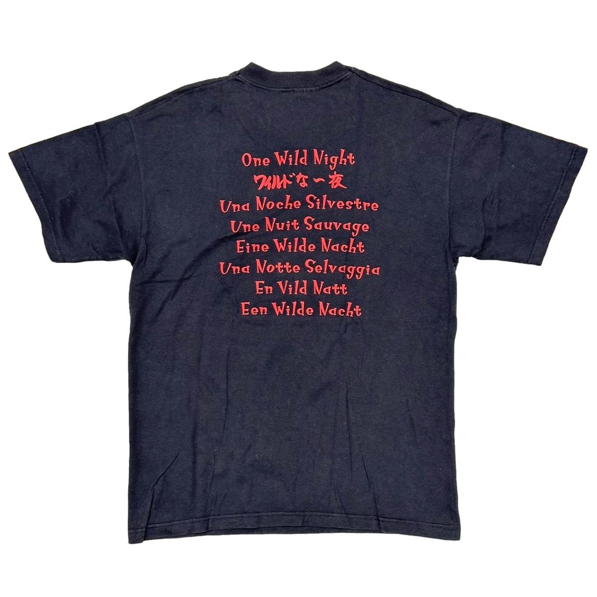 【未着用】BON JOVI Tシャツ One Wild Night Lサイズ 未着用】BON JOVI Tシャツ One Wild Night Lサイズ - メルカリ