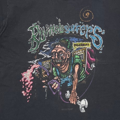 BUTTHOLE SURFERS 1994 FILLERUP GAS STATION MUTNAT FRUIT OF THE LOOM LARGE 7487
