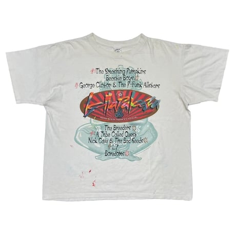 LOLLA PALOOZA 1994 ROCK FESTIVAL WHITE XL