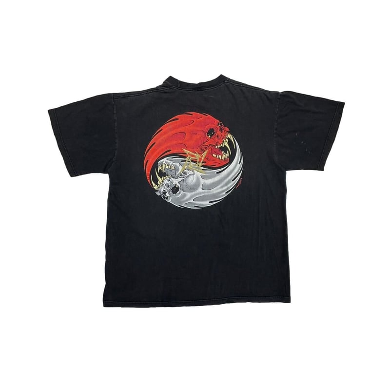 METALLICA PUSHEAD YIN YANG REBEL SKULL GIANT LA
