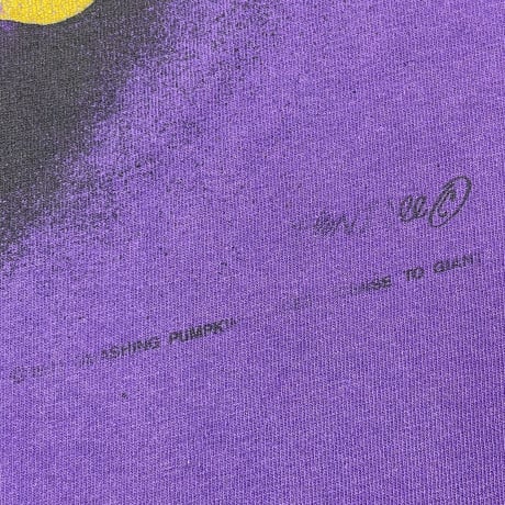 THE SMASHING PUMPKINS 1992 Starla PURPLE SOF TEE XL 6909