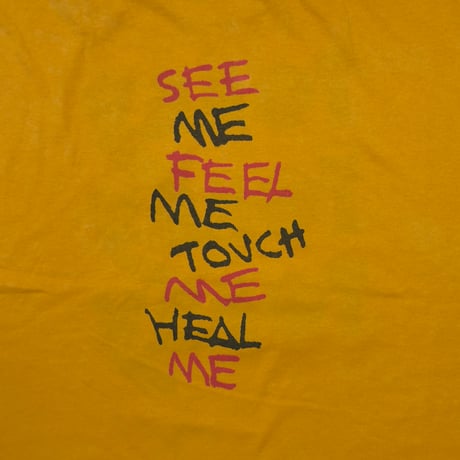 THE WHO TOMMY YELLOW Hanes XL	4036