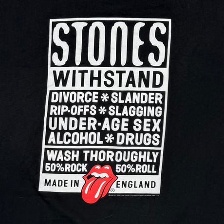 THE ROLLING STONES 2005 RIP&TONGUE WITHSTAND XL 3998