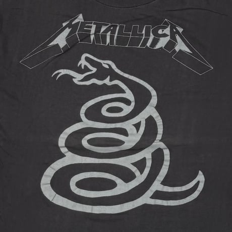 METALLICA BACK 4FACE SNAKE BOOTLEG FITS XL 3246