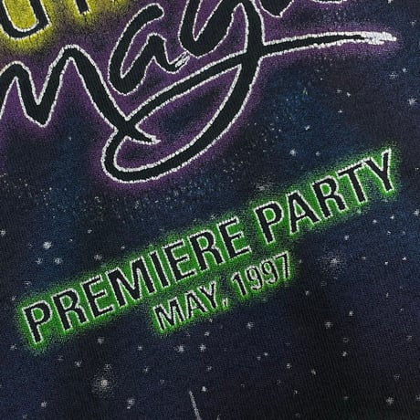 DISNEY LAND 1997 LIGHT MAGIC PREMIERE PARTY FITS XL 0481