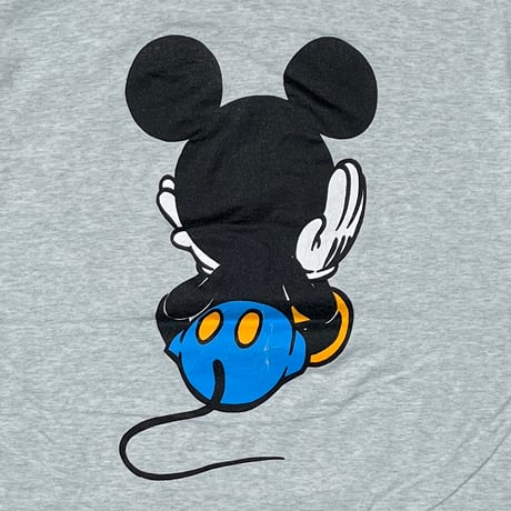DISNEY VINTAGE CLASSIC MICKEY MOUSE BLUE PANT LINK PRINT GREY FITS XL 9165