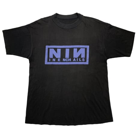 NINE INCH NAILS PURPLE LOGO XL 0931