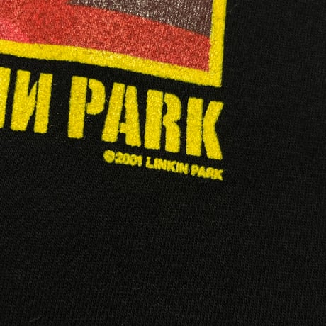 LINKIN PARK 2001 HYBRID THEORY BLACK M&O XL 0150