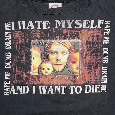 NIRVANA KURT COBAIN MEMORIAL BOOTLEG LOST BOY PEYOTE OSFA FITS XL 4916