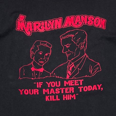 MARILYN MANSON ANTICHRIST SUPERSTAR & MORE BOOTLEG LS SCREEN STARS XL 9288