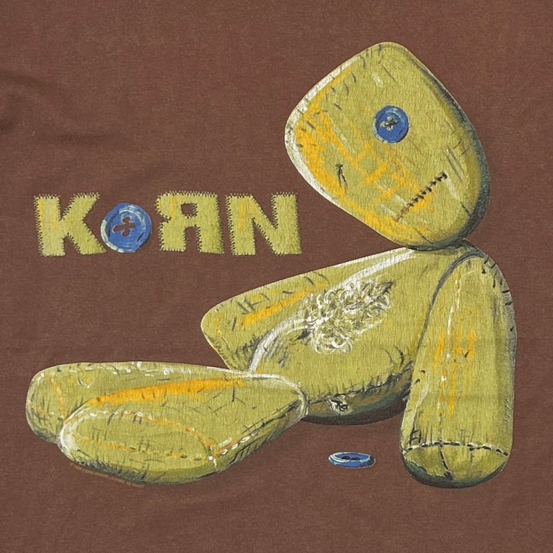 KORN 1999 ISSUES BROWN SCREEN STARS XL 4732 | g